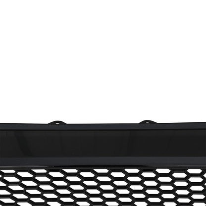 Fit 2022-2024 Honda Civic 4DR Glossy Black Front Bumper Lower Grille Honeycomb