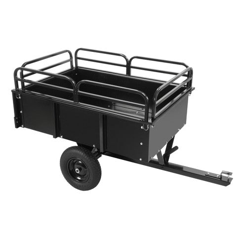 Solid Spare For UTV ATV Heavy Duty Dump Cart Garden Utility Trailer Yard Lawn Mower 750lb