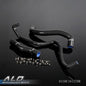 Solid Spare Silicone Radiator Hose Fit For 2003-2007 Nissan 350Z Fairlady Z33 VQ35DE Black