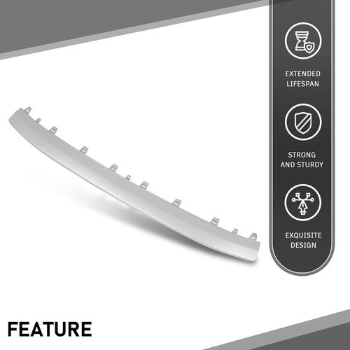 Solid Spare Fit For 15-18 Audi S8 A8 S-line Front Bumper Cover Lower Spoiler Molding Trim