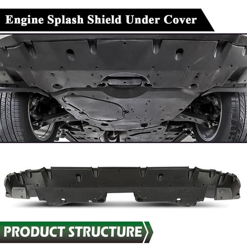 Solid Spare Fit For 2019 2020 2021 Toyota RAV4 Front Engine Splash Shield Guard Under Cover