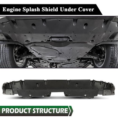 Solid Spare Fit For 2019 2020 2021 Toyota RAV4 Front Engine Splash Shield Guard Under Cover