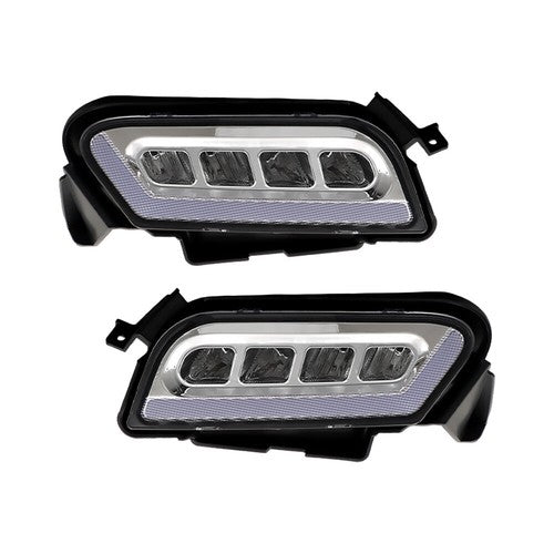 Solid Spare LED Headlight & Tail Light Kit 2018+ For Club Car Tempo Golf Cart New