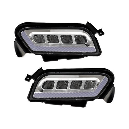 Solid Spare LED Headlight & Tail Light Kit 2018+ For Club Car Tempo Golf Cart New