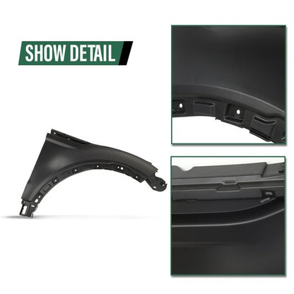 Solid Spare Front Right Fender Fit For 2012-2018 Land Rover Range Rover Evoque LR027589