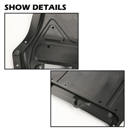 Solid Spare Fit For 2012-2022 Volkswagen Passat Front Engine Splash Shield Under Cover Black