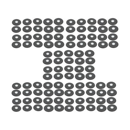Solid Spare 100Pack T29 Premium Zirconia Flap Disc Sanding Grinding US 4-1/2"×7/8'' 40 Grit