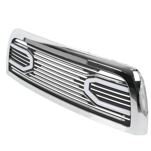 Solid Spare For 10-18 Dodge Ram 2500 3500 Big Horn Chrome Grille &Replacement Shell & Lights