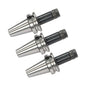 Solid Spare 3 Pcs BT40 ER16 Collet Chuck Set 100mm 4" M16 Thread CNC