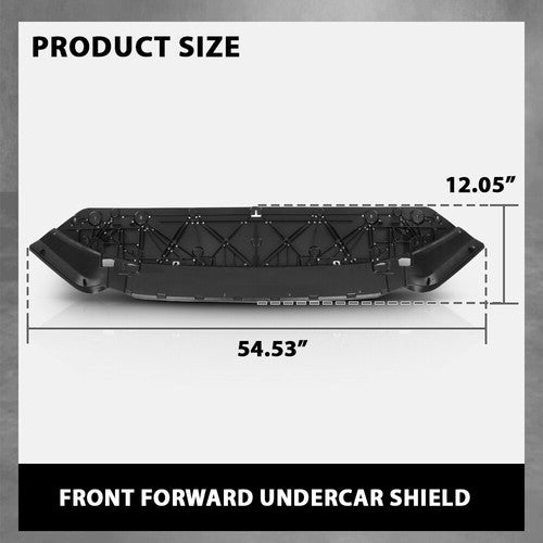 Solid Spare Front Lower Engine Splash Shield Fit For 2017 2018 2019 Audi A4 Quattro S4