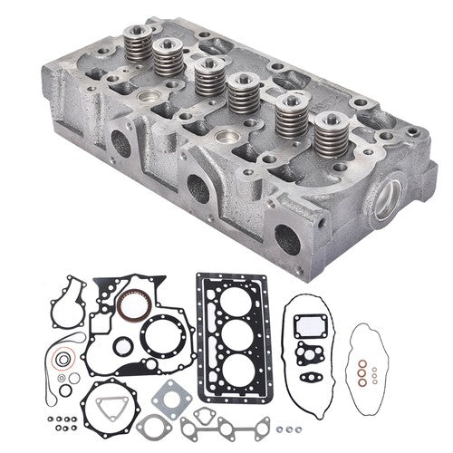Solid Spare Complete Cylinder Head & Gasket Kit For Kubota D902 RTV900 Tractort 1G962-03045