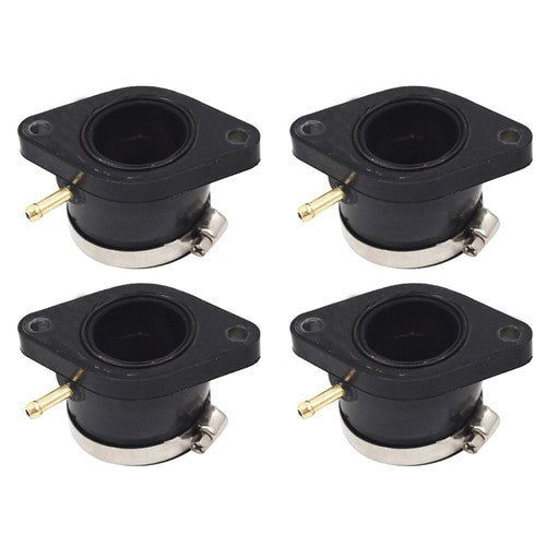 Solid Spare 4 Pcs Carburetor Intake Manifold Boot Joint Carb Holder For1982 83 Yamaha XJ650