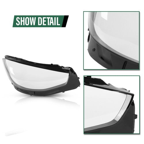 Solid Spare Fit For 20-23 Benz W223 S CLASS S400 S500 S580 Clear Headlight Replacement Lens