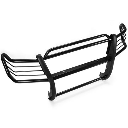 Solid Spare Black Grill Brush Guard & Light Protector For Toyota Tacoma 1998-2004