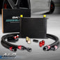 Solid Spare Universal 30 Row 10AN Transmission Engine Oil Cooler + Filter Adapter Kit