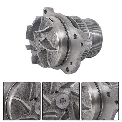 Solid Spare Water Pump For Cummins ISX ISZ Engines 3684450 3683651 4386576 Heavy Duty New
