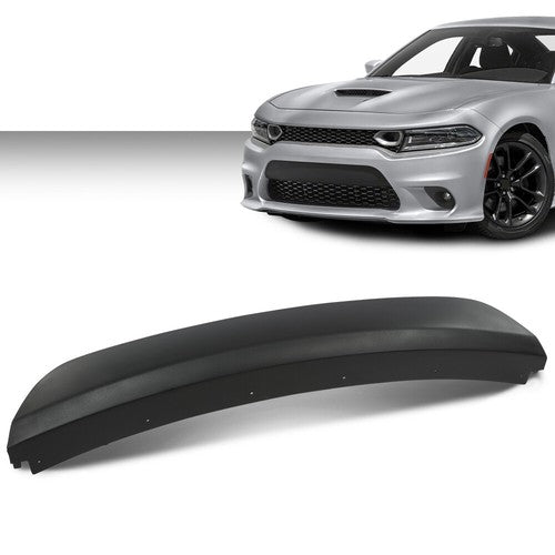 Solid Spare Front Bumper Face Bar Trim Molding Step Pad Fit For 2015-2022 Dodge Charger
