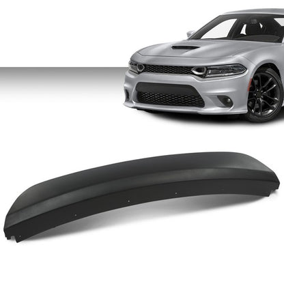 Solid Spare Front Bumper Face Bar Trim Molding Step Pad Fit For 2015-2022 Dodge Charger