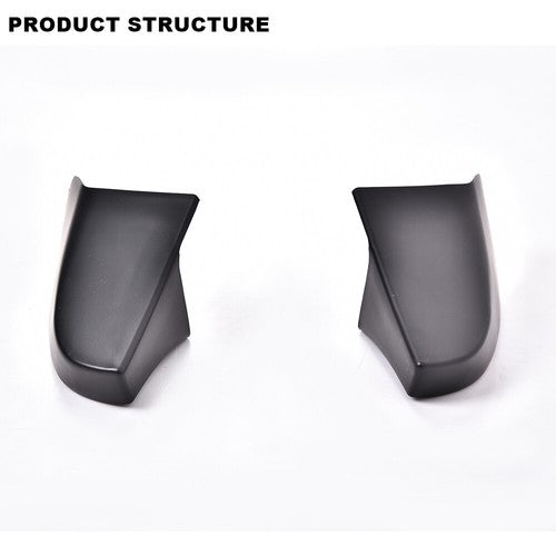 Solid Spare Fit For 99-06 Chevy Silverado GMC Sierra Pickup Tailgate Rear Spoiler Wing Black