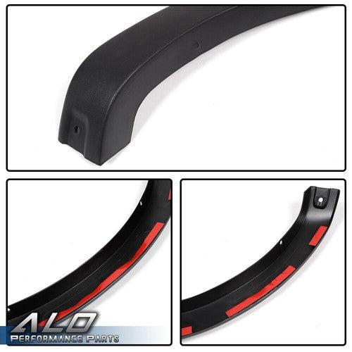 Solid Spare 4pcs Fit For 2004-2008 Ford F150 Factory Style Fender Flares Wheel Protector