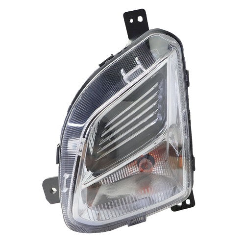 Solid Spare Single Driver Side Fog Light Clear Fit For Chevy Equinox 2018 Clear Bumper Lamp