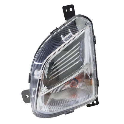 Solid Spare Single Driver Side Fog Light Clear Fit For Chevy Equinox 2018 Clear Bumper Lamp