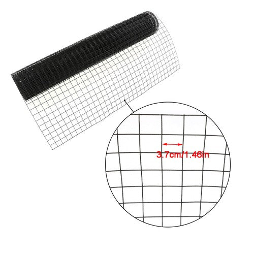 Solid Spare 48" x 50' Chicken Rabbit Mesh 1.5in Electric Welding Net With Glove & Pliers