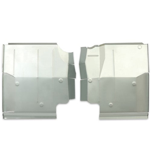 Solid Spare Front & Rear Floor Pans 4PC Kit For Jeep CJ7 CJ8 Scrambler & YJ Wrangler 76-96
