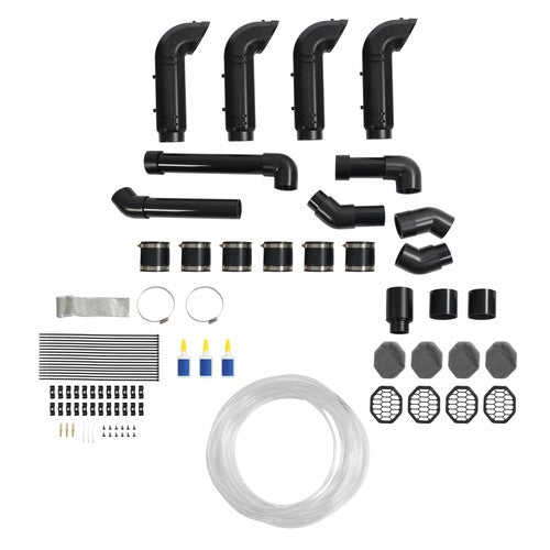Solid Spare For Polaris RZR XP 1000 / XP 4 1000 Full Set Riser Snorkel Kit 2014-2023