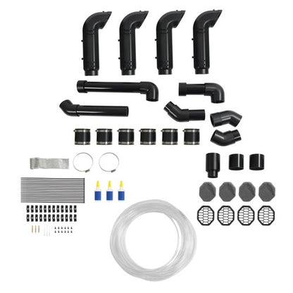 Solid Spare For Polaris RZR XP 1000 / XP 4 1000 Full Set Riser Snorkel Kit 2014-2023