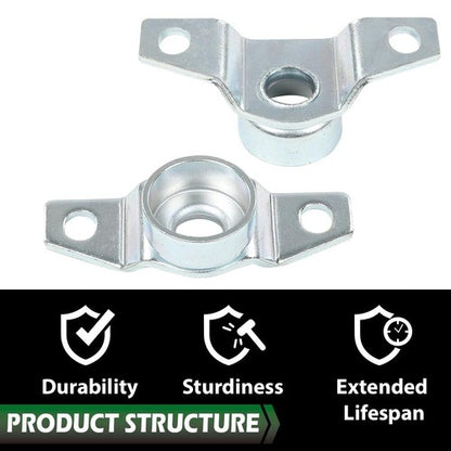 Solid Spare Fit For 1967-1972 Chevy C10 K10 Truck Fleetside Tailgate Trunnion Hinge Set