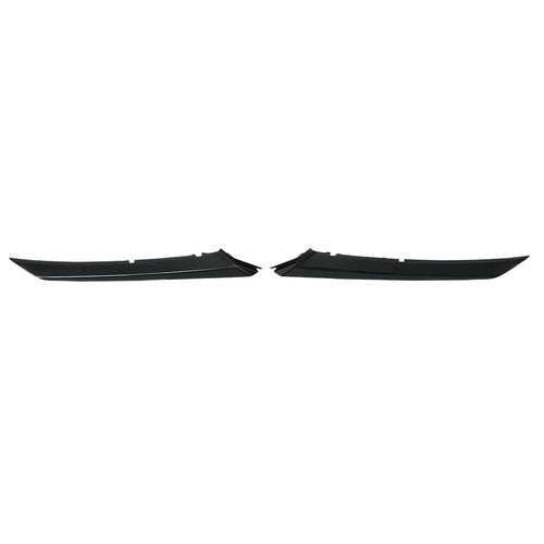 Solid Spare Black For Toyota Camry SE 2021-2023 9pcs Fog Light Bezel Set Front Grille Trim