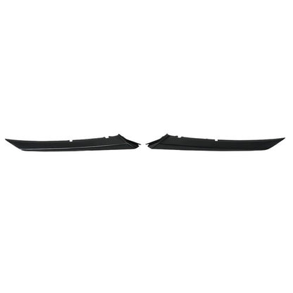 Solid Spare Black For Toyota Camry SE 2021-2023 9pcs Fog Light Bezel Set Front Grille Trim