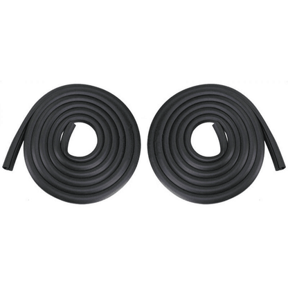 Solid Spare Rubber Door Seals Weatherstrip Pair Set Truck for 73-79 Ford F100 F150 F250 F350