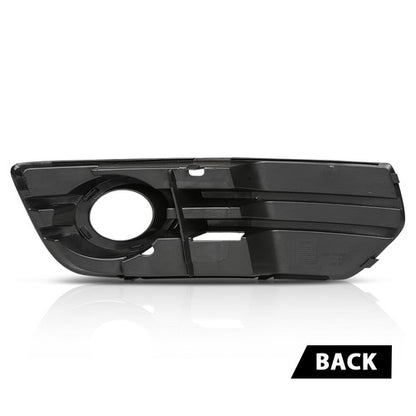 Solid Spare Fit For 2009-2012 Audi Q5 Front Bumper Fog Light Bezel Lamp Trim Left Side