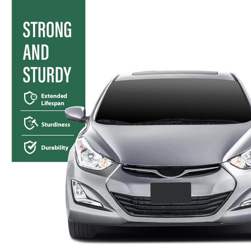 Solid Spare Fit For 14-2016 Hyundai Elantra Cowl Top Panel Vent Windshield Wiper Motor Cover