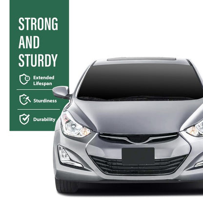 Solid Spare Fit For 14-2016 Hyundai Elantra Cowl Top Panel Vent Windshield Wiper Motor Cover