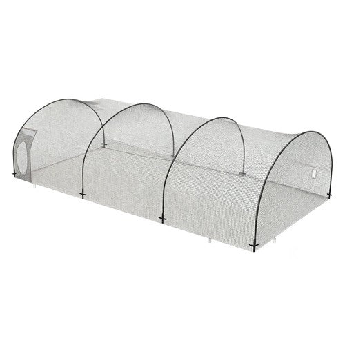 Solid Spare 22x12x8 FT Baseball and Softball Batting Cage Net and Frame Softball Hitting Net