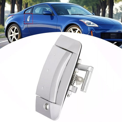Solid Spare Exterior Door Handle Front Right Passenger Side for 2003-2009 Nissan 350Z