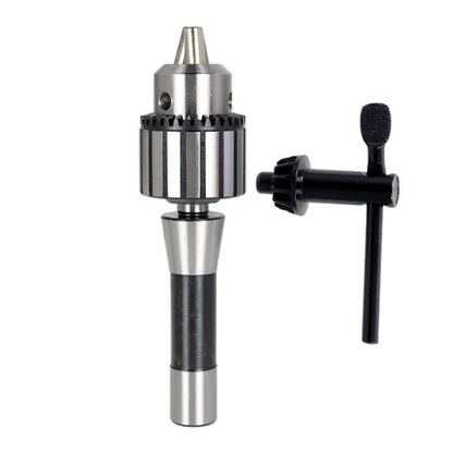 Solid Spare Heavy Drill Chuck 1/2" Capacity with R8 Shank Precision Integrated & K32 Key New