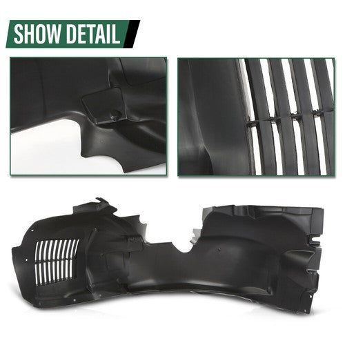 Solid Spare Fit For 2010-2019 Jaguar XJ XJR Front Right Side Fender Liner Splash Shield
