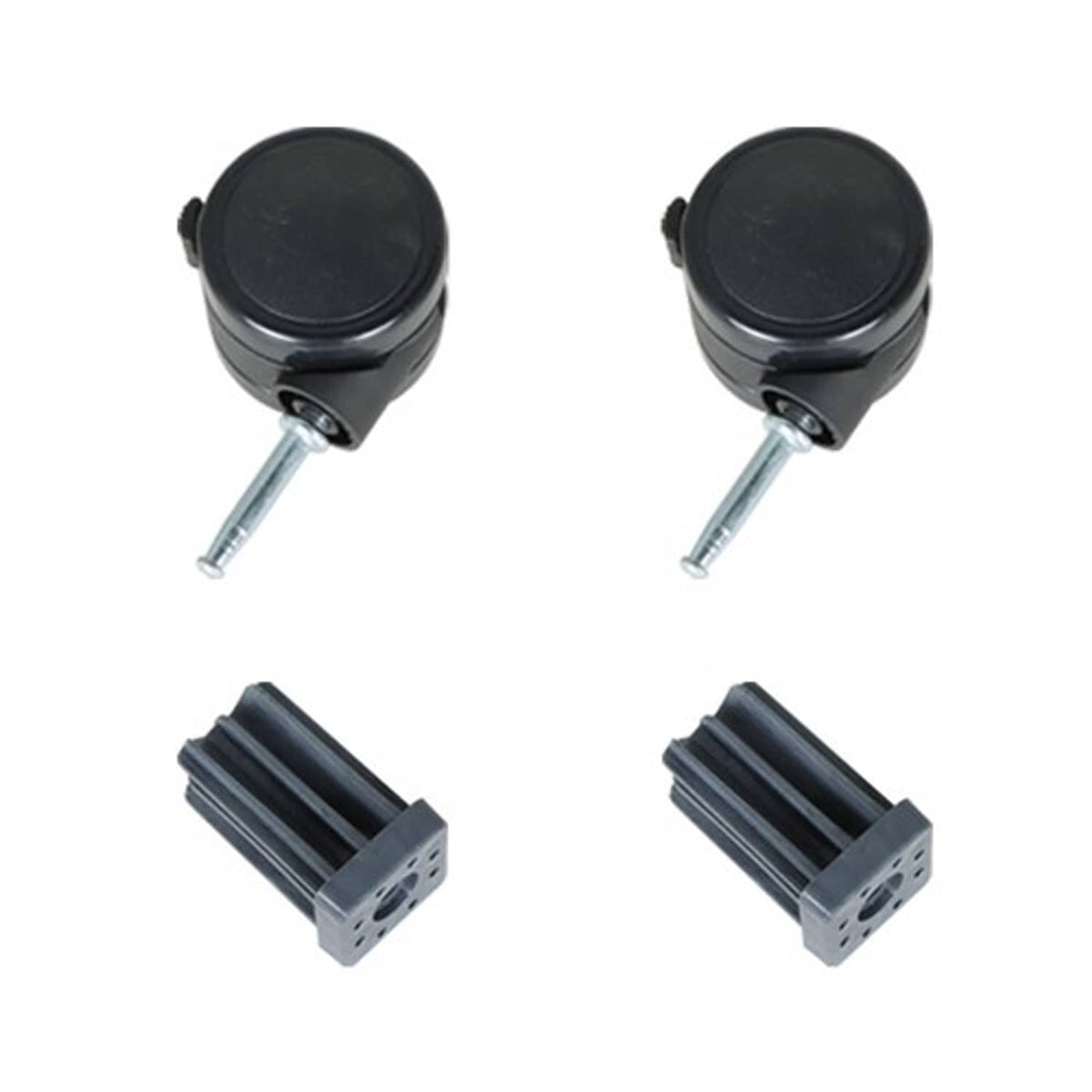 Solid Spare For Weber Spirit Series Caster Wheel 2pc For Weber Summit Gas Grills