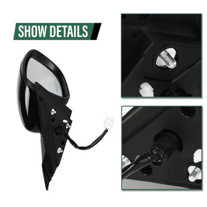 Solid Spare Fit For 2018-2022 Honda Accord 3 Pin Manual Fold Power Mirror Driver & Passenger