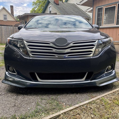 Solid Spare For Toyota Venza 13 14 15 2016 Front New Bumper Lower Grille Silver Trim Molding