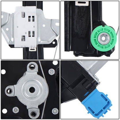 Solid Spare For Nissan Sentra 2013-19 I4 1.6L 1.8L Front RH Power Window Regulator w/ Motor