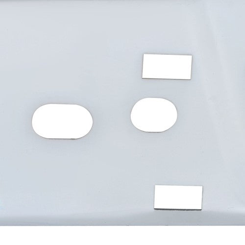 Solid Spare W/O Sensor Holes RH PLastic Rear New For Ford Ranger 2019-2023 Bumper Face Bars
