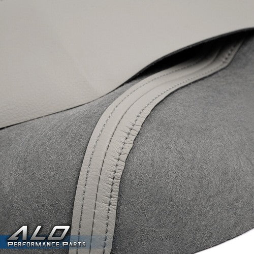 Solid Spare Fit For 2009-2015 Honda Pilot Center Console Lid Armrest Cover Leather Gray