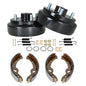 Solid Spare New Rear Brake hub Drums Brake Shoe Spring Kit US For EZGO TXT Golf Carts 1996+