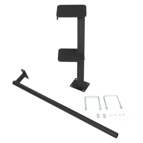 Solid Spare Adjustable Trailer Tongue 2 Steps Dual Steps For Bass Boat Trailer Pontoon Boats
