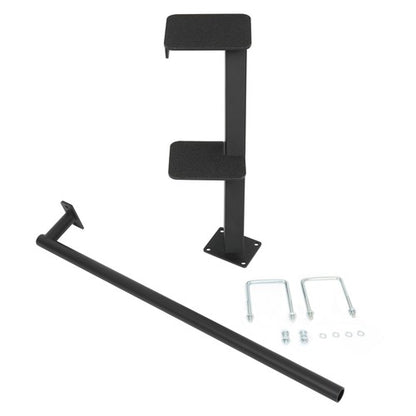 Solid Spare Adjustable Trailer Tongue 2 Steps Dual Steps For Bass Boat Trailer Pontoon Boats